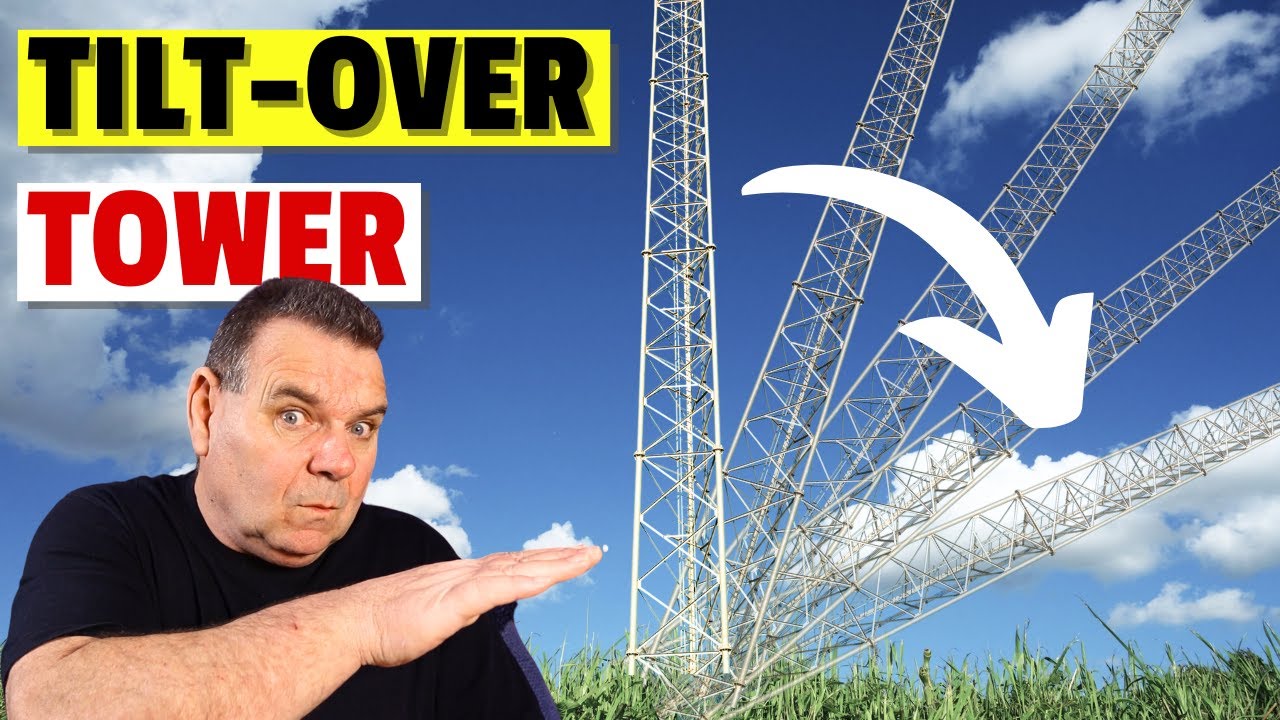 Cheap Tilt-Over Tower Ideas for Ham Radio Antenna