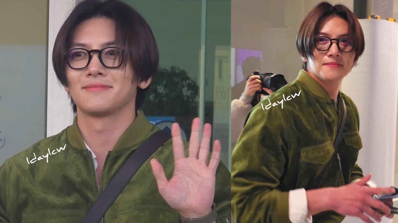 4K Ji Chang Wook 지창욱 출국✈️ (ICN to ZRH) [240402 RADO 라도 스위스 팩토리 투어]