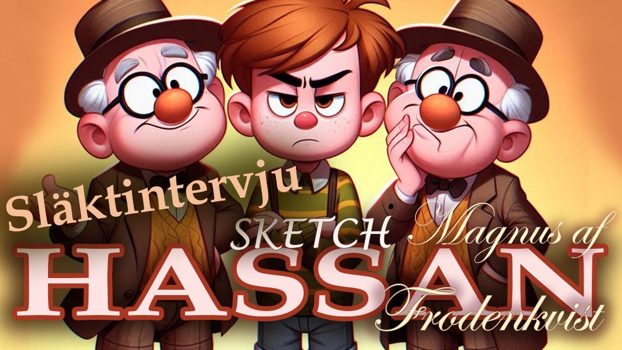 Hassan Telefon-Busringning - Magnus af Frodenkvist - Sketch - Släktintervju