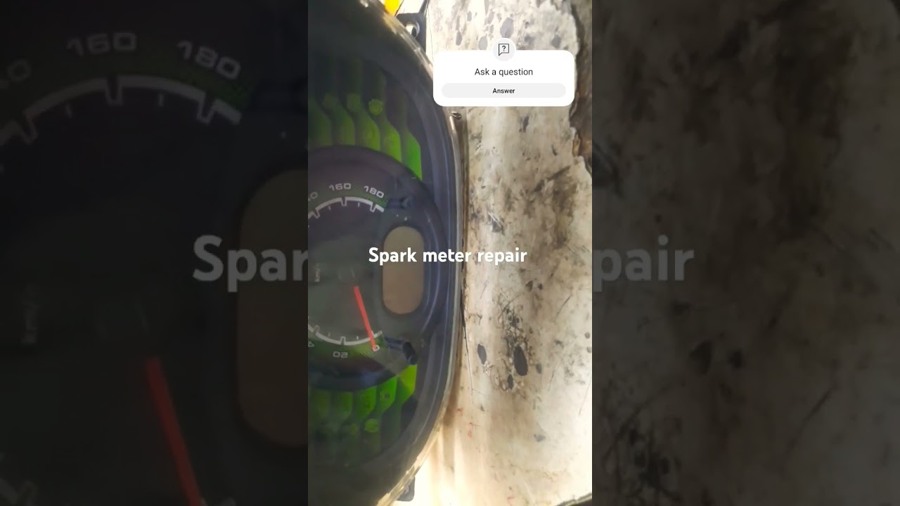 spark odometer repair no display problem