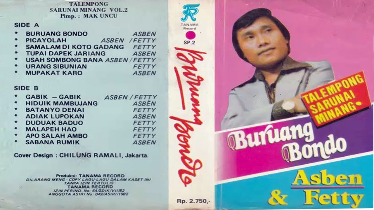 Asben & Fetty ~ Buruang Bondo FULL ALBUM KLASIK MINANG (HQ AUDIO)