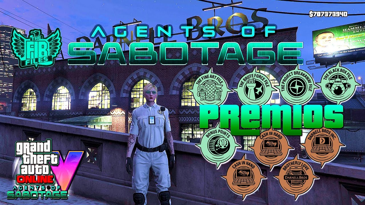 GTA V Agentes del Sabotaje Premios, Trofeos y Trayectoria