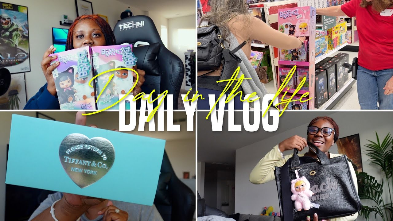 В 7 утра в Target за куклами Bratz Bratziez 🛒 | Новые очки Tiffany & Co. и зимний концерт Нии