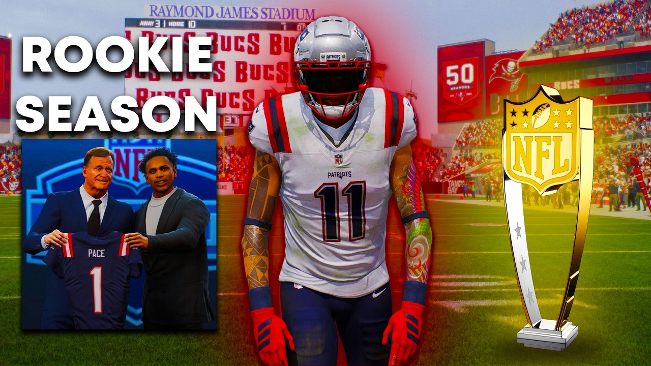 I Became the BEST WR in the NFL as a ROOKIE...