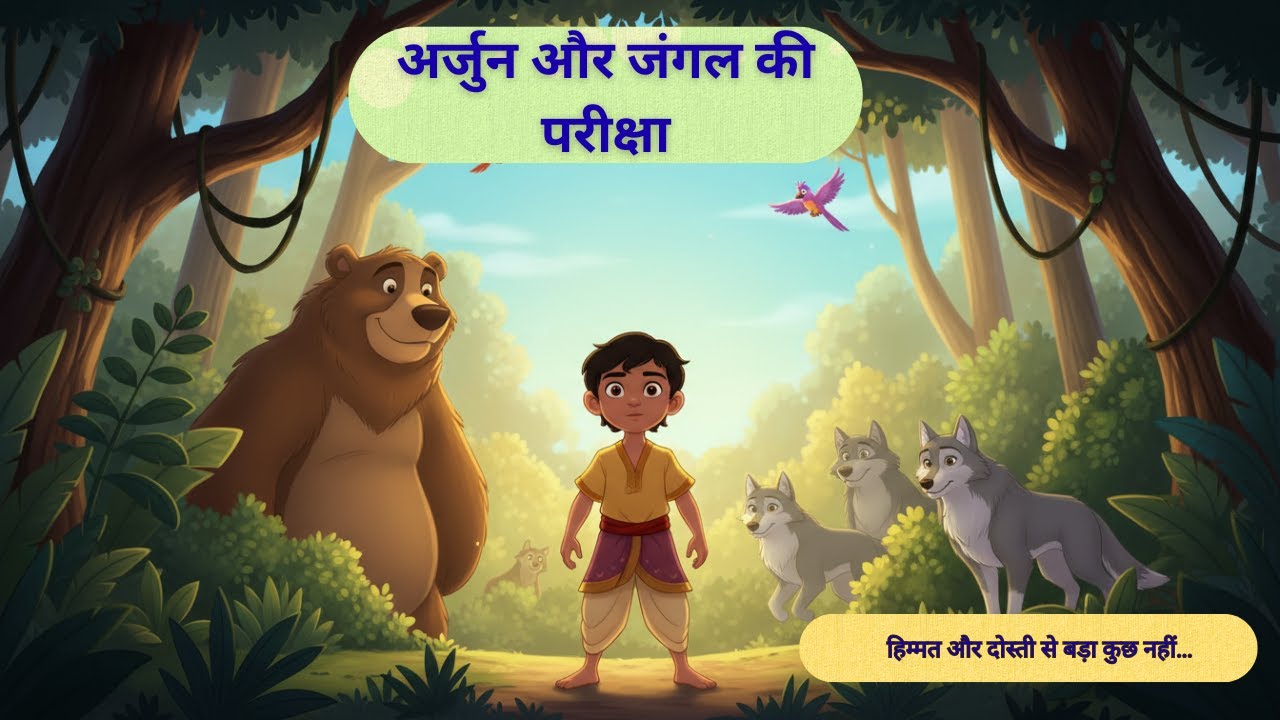 अर्जुन और जंगल की परीक्षा