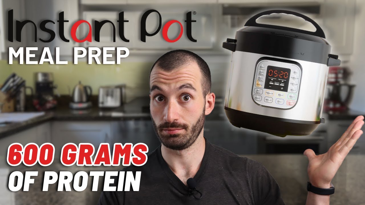 How I Meal Prep Ground Beef in the Instant Pot (600g Protein)