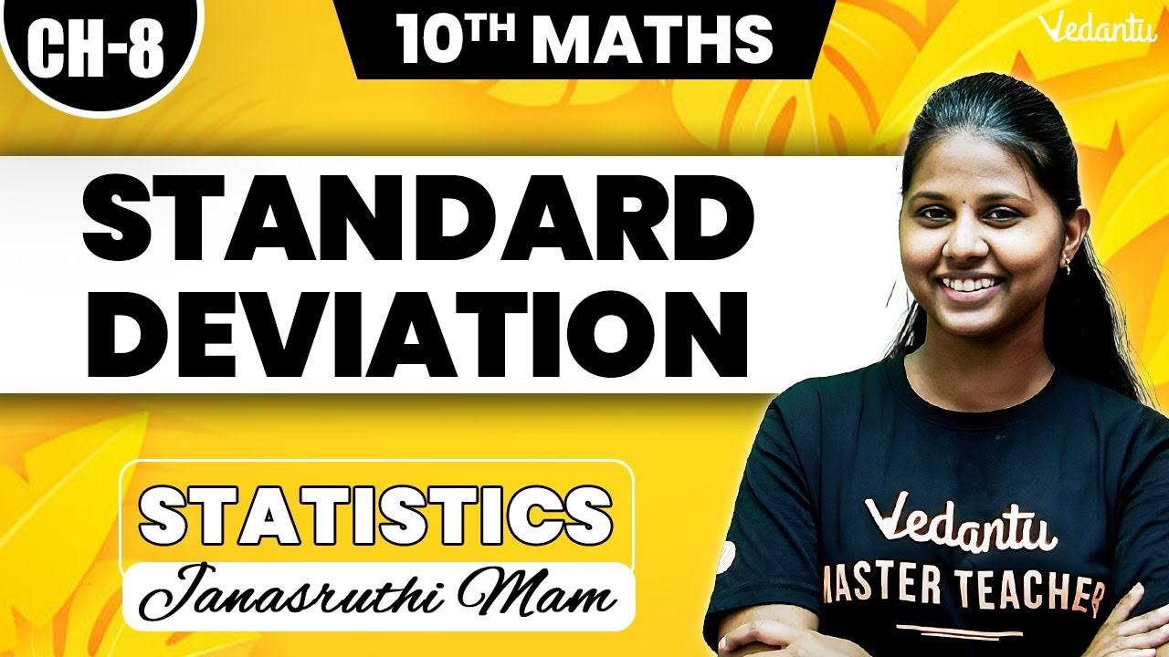 10th Maths | Chapter 8 Standard Deviation | Public Exam 2025 | Janasruthi Ma'am