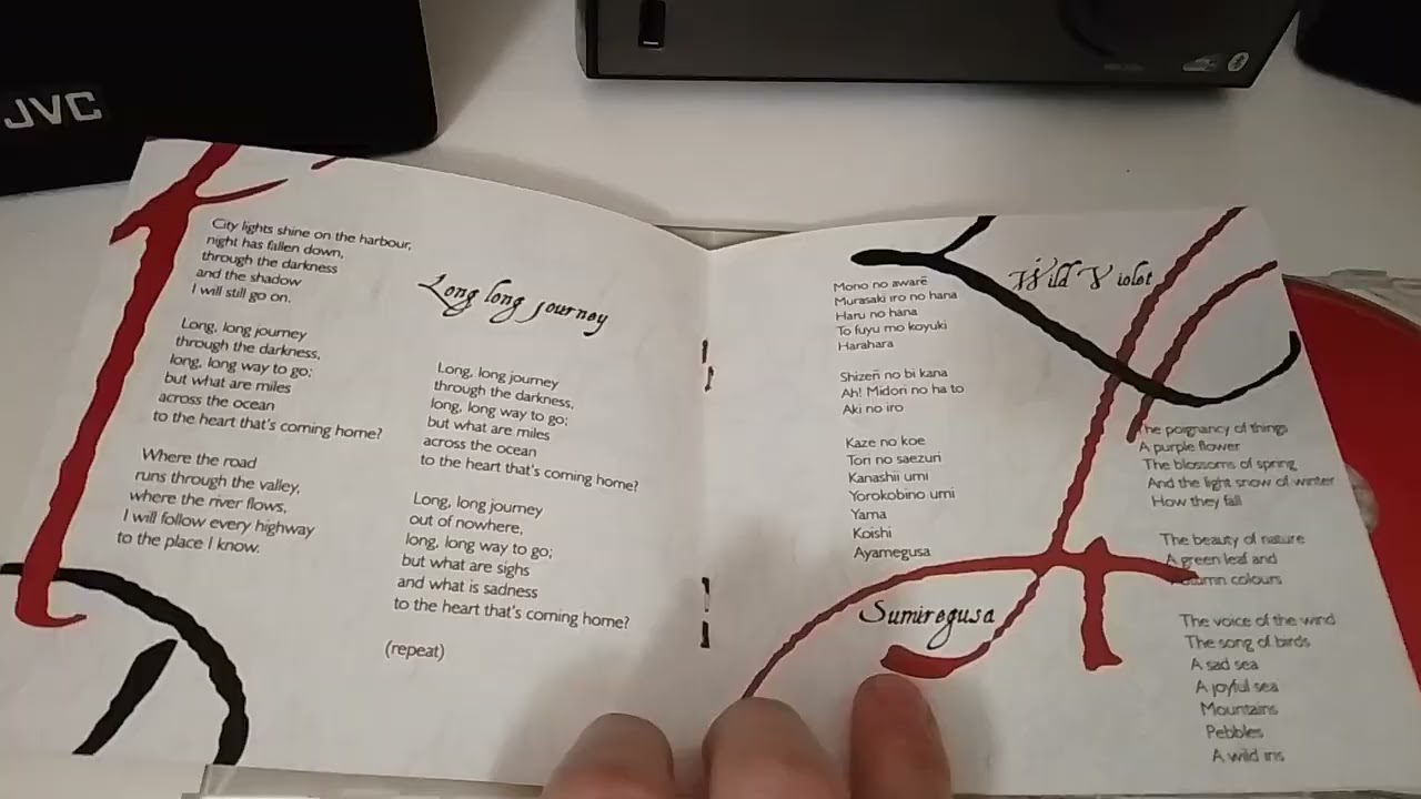 Unboxing CD Amarantine Enya
