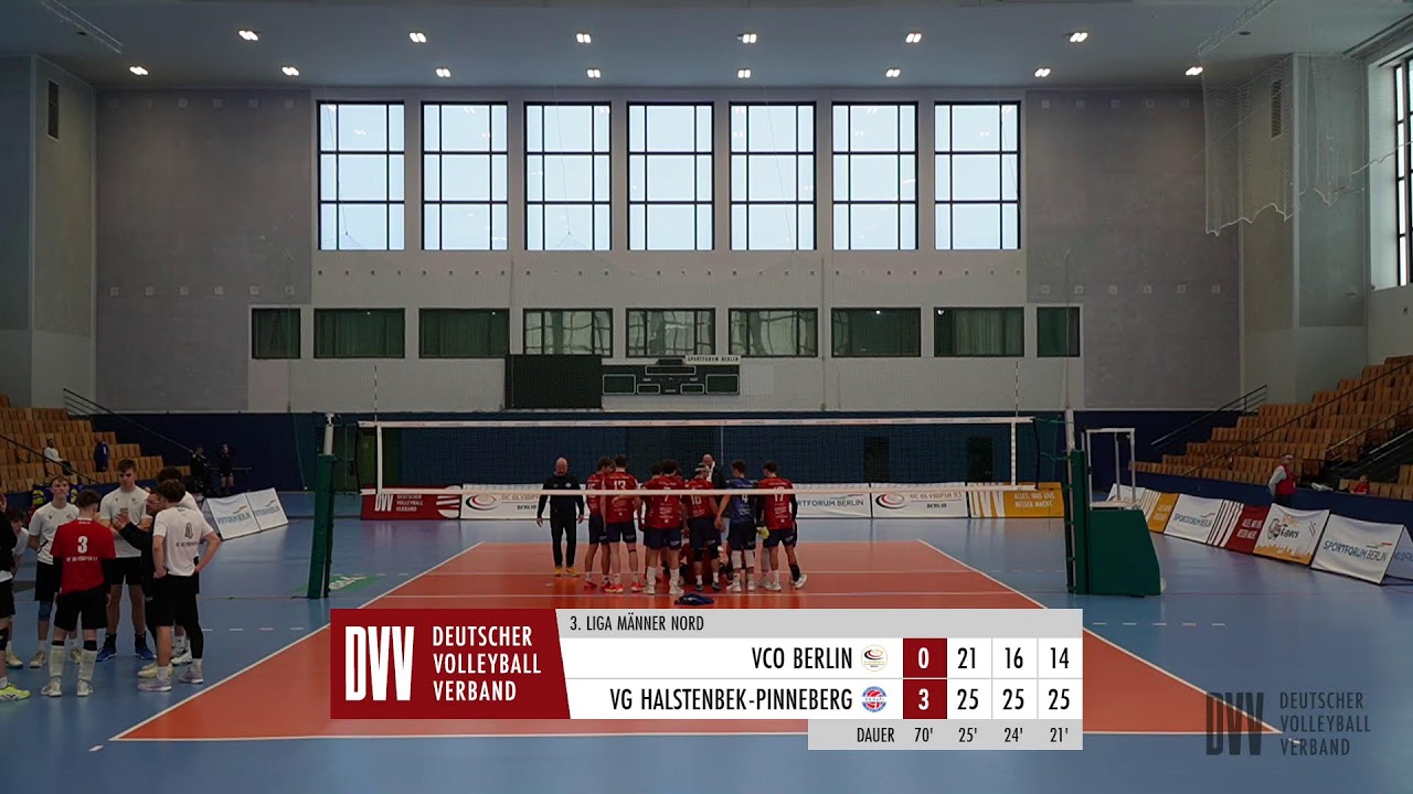 VCO Berlin 2 - VG Halstenbek-Pinneberg | 3. Liga Nord Männer 2024/25