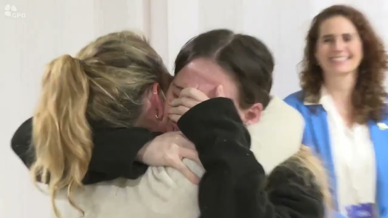 Las primeras 3 rehenes liberadas Emili, Doron y Romi el pasado 19 de enero.