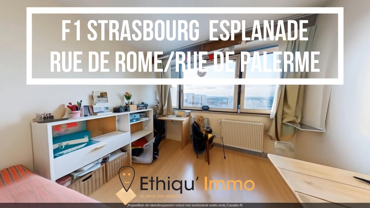 F1 rue de Palerme - rue de Rome Dans le quartier de l'Esplanade à Strasbourg