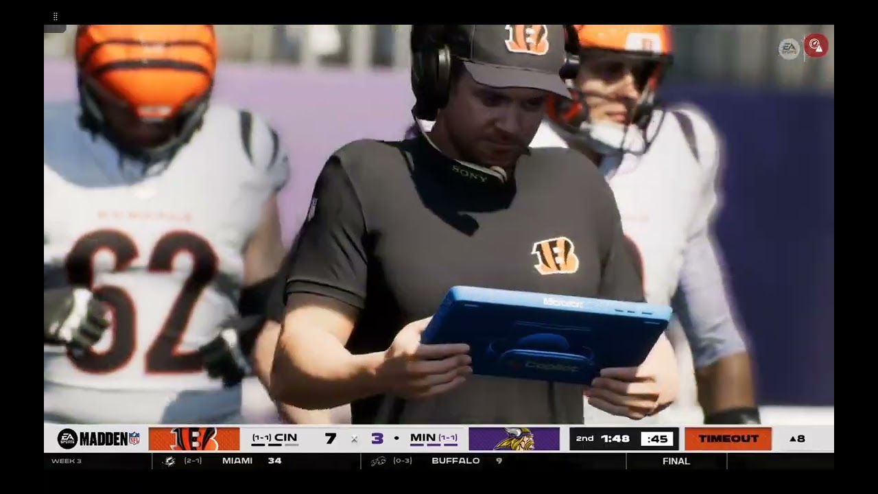 Bengals at Vikings 