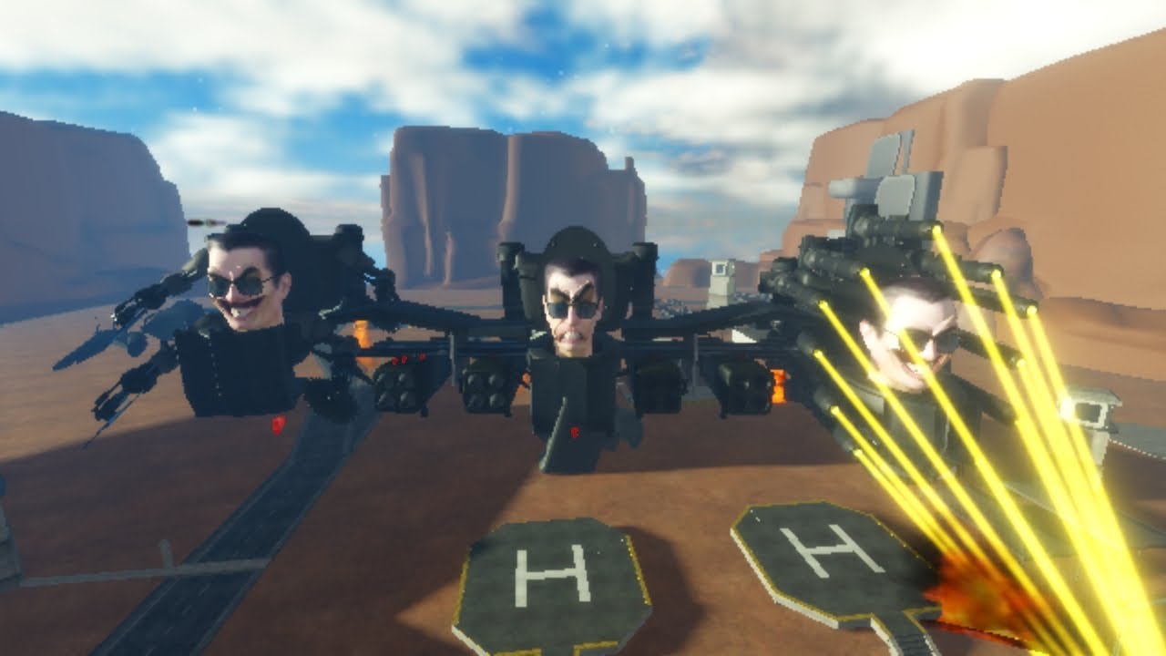 Trío g-clon in raid normal mode (bathtub universe) #bathtubuniverse #skibiditoilet #roblox #skibidi