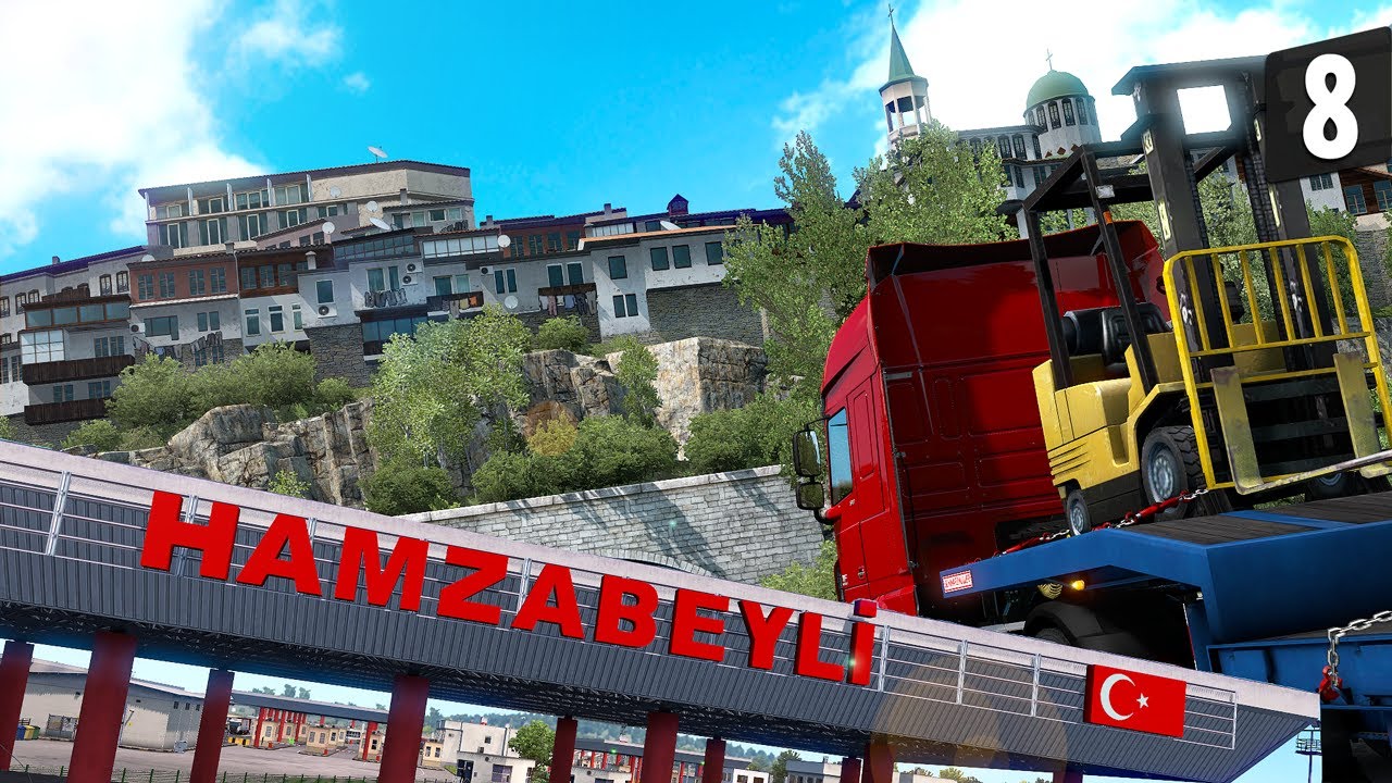 HAMZABEYLİ SINIR KAPISI, TÜRKİYE ETS 2 Road to the Black Sea DLC 8. Bölüm