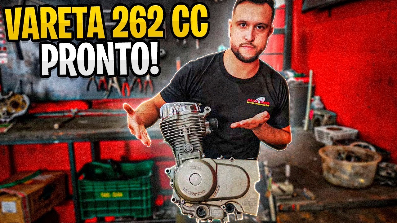 Cg 99 Vareta 262cc Motor Finalizado!