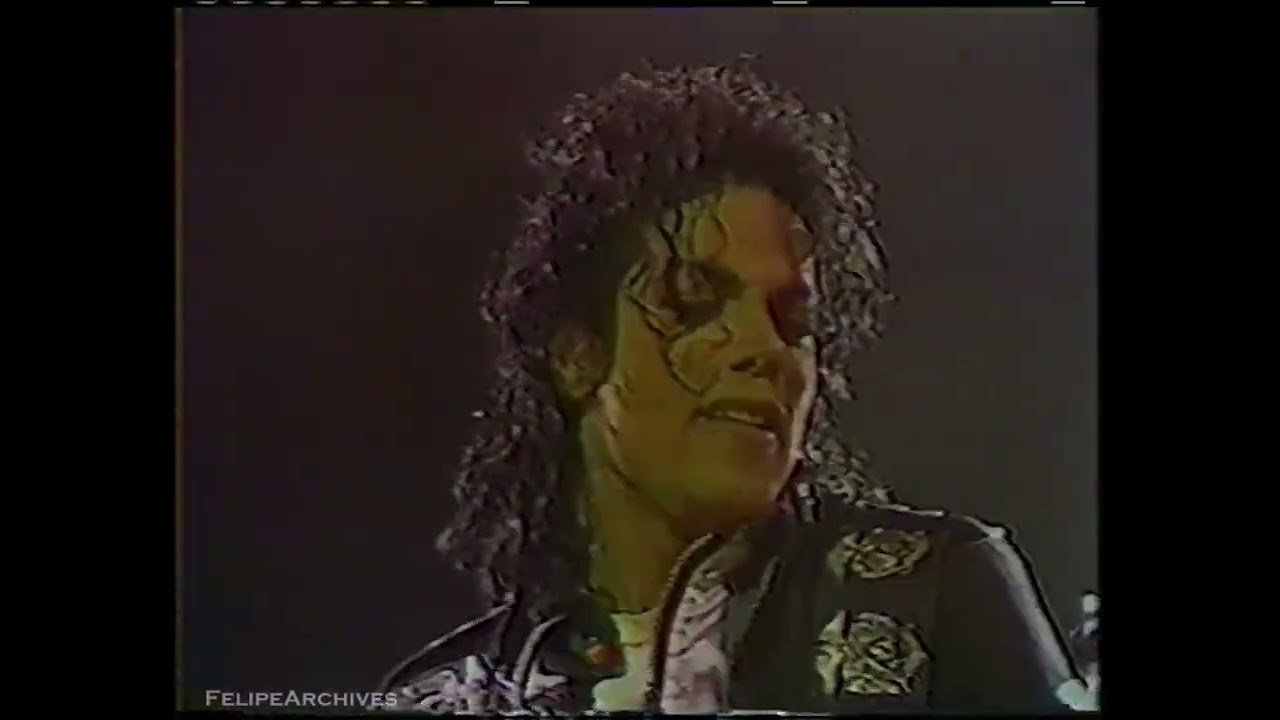 Michael Jackson | WBSS + Heartbreak Hotel + APOM Live Bad Tour Irvine 7.11.1988 | TV News Report