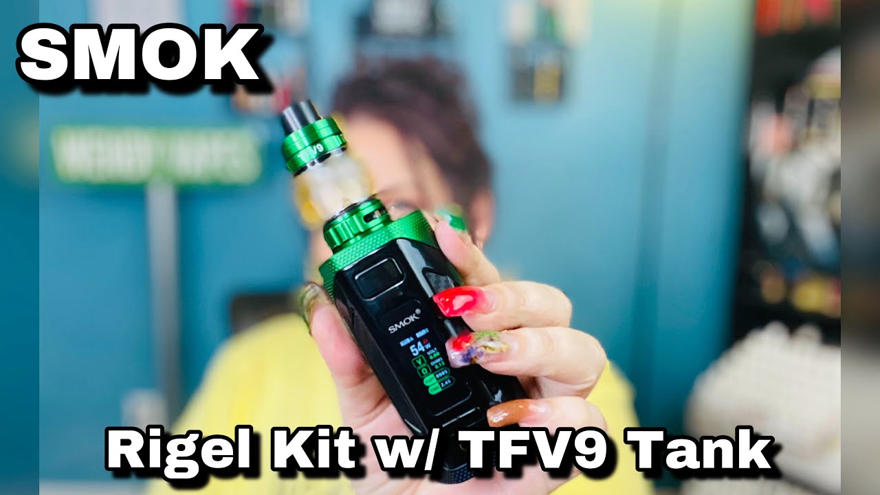 Комплект SMOK Rigel 230 Вт с TFV9 | Два аккумулятора 18650