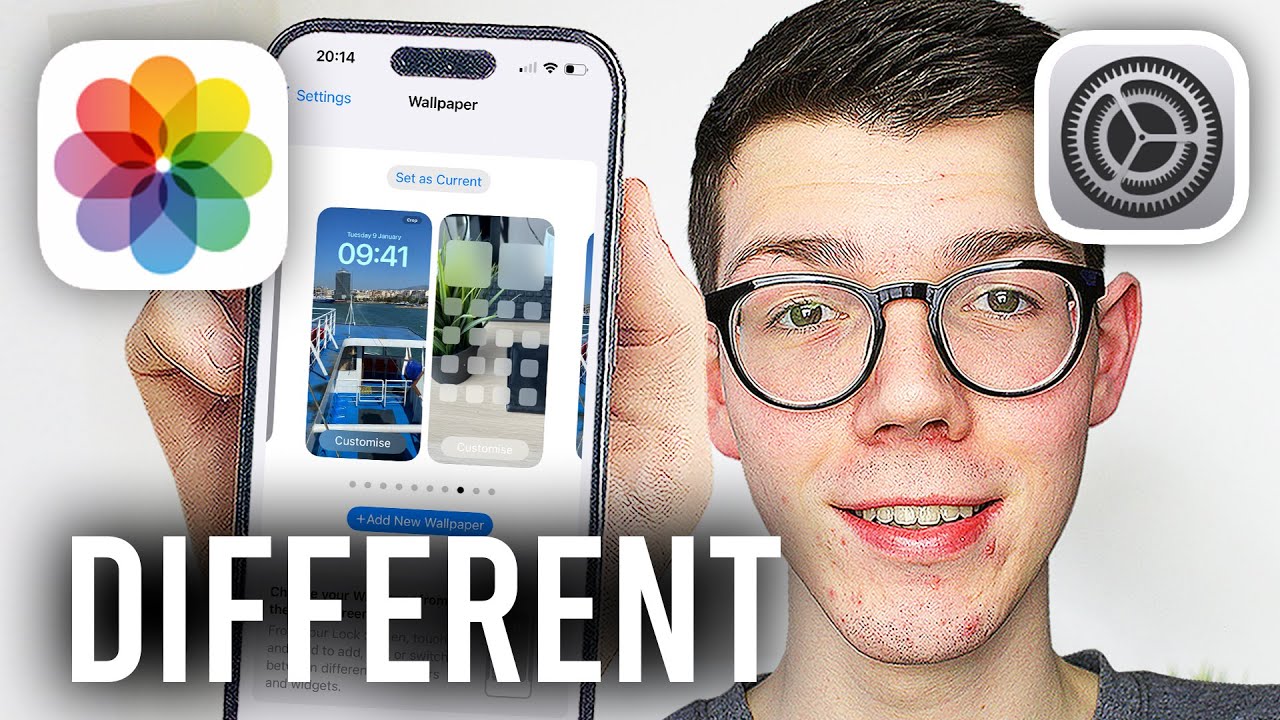 How To Put Different Photos As iPhone Lock Screen & Home Screen - Full Guide