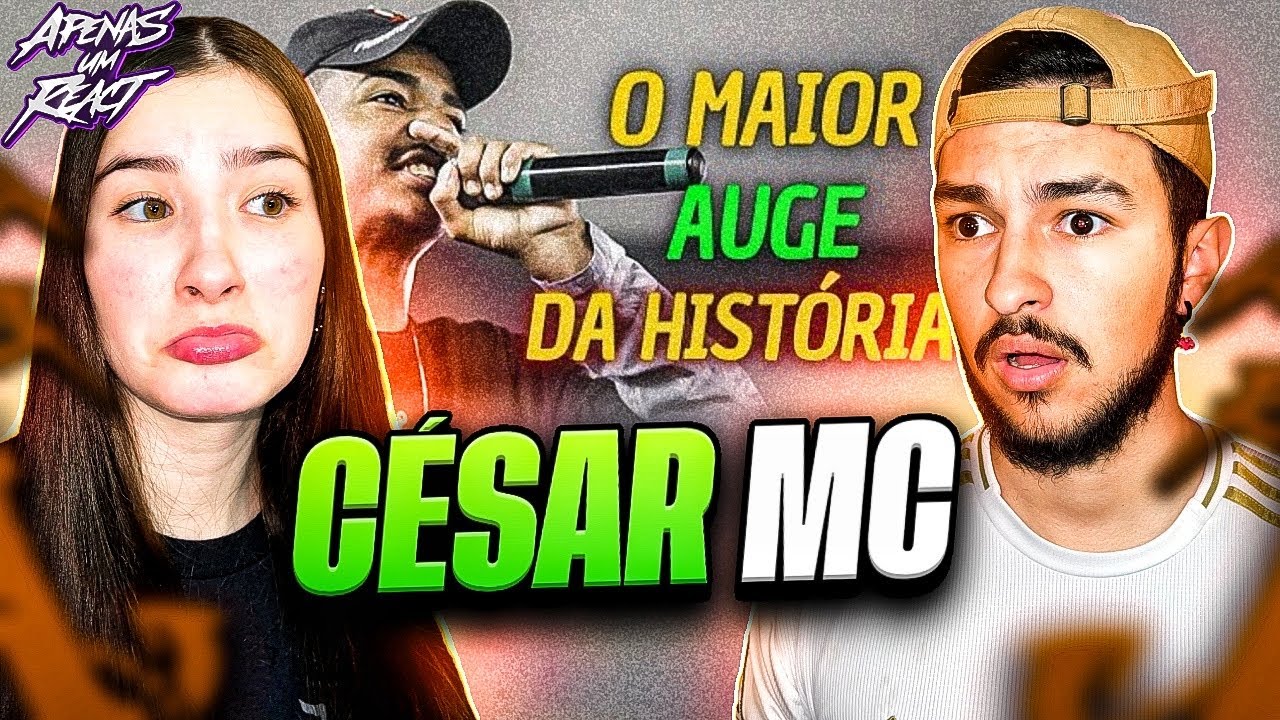Apenas um react | Ano perfeito do CÉSAR | Universo das rimas