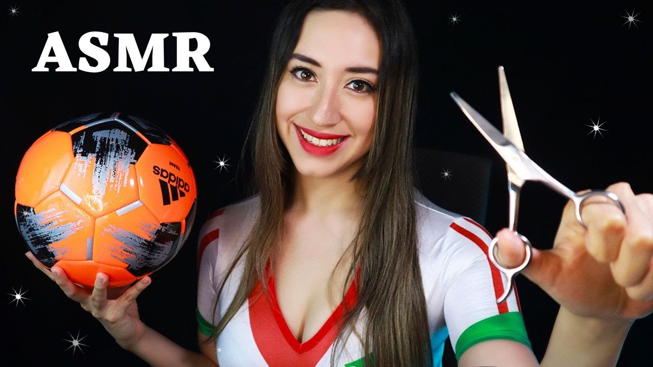 ASMR ⚽️ Te preparo para tu PARTIDO DE FUTBOL ⚽️ ATENCION PERSONAL para FUTBOLISTAS 💙 ASMR ROLEPLAY