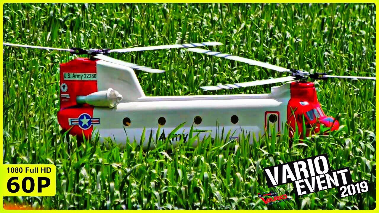 GRAS DIVING WITH A VARIO ARMY CHINOOK CH-47C VERY LOW - VARIO DAYS 2019