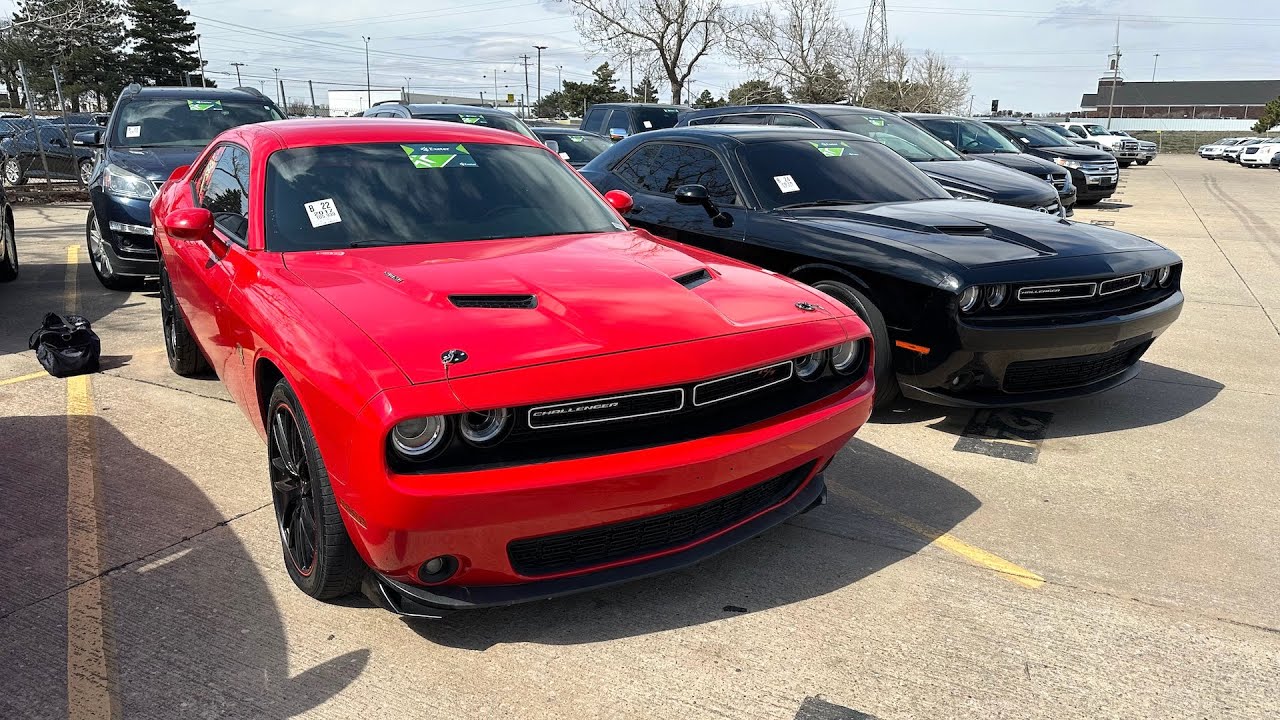 Экскурсия по дилерскому аукциону + пара Dodge Challenger R/T ДЕШЕВО!