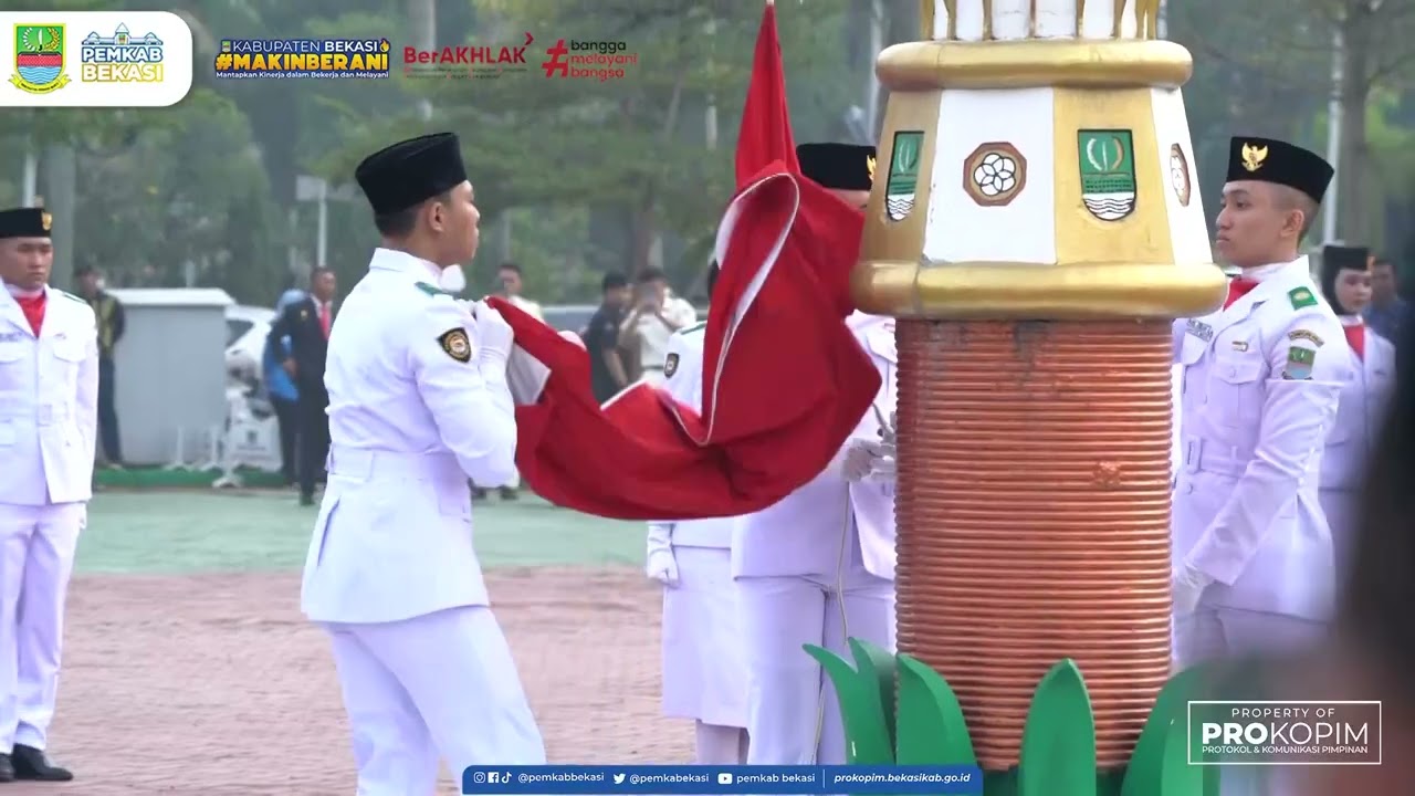 Pemkab Bekasi Gelar Upacara Peringatan Hari Lahir Pancasila Tahun 2024