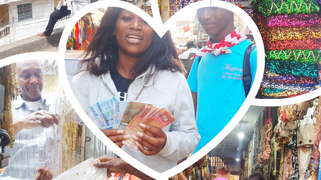 Let's go shopping for a one day trip to Guinea Conakry Madian!! Kaloun-Centre Best Place to Shop...
