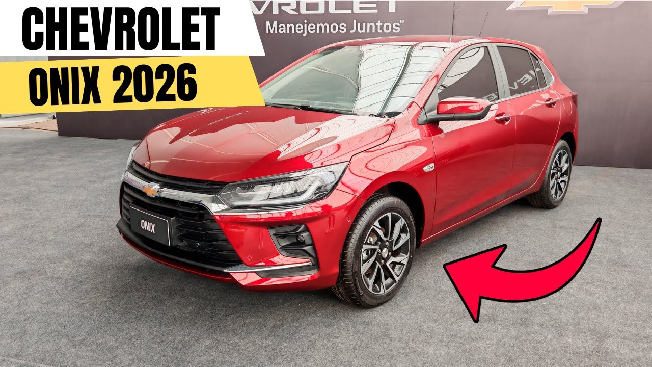 CHEVROLET ONIX 2026 | LANZAMIENTO REGIONAL | NUEVO DISEÑO EXTERIOR