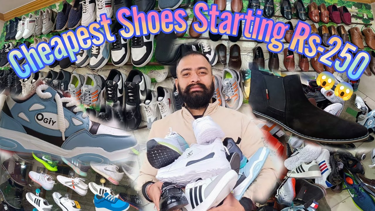 Cheapest Shoes in Amritsar Starting Rs-250 😱  | Wholesale Shoes Market in Amritsar  😍