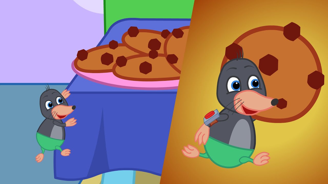 Benny Mole em Português Brasil - Biscoitos Gigantes Desenho Infantil