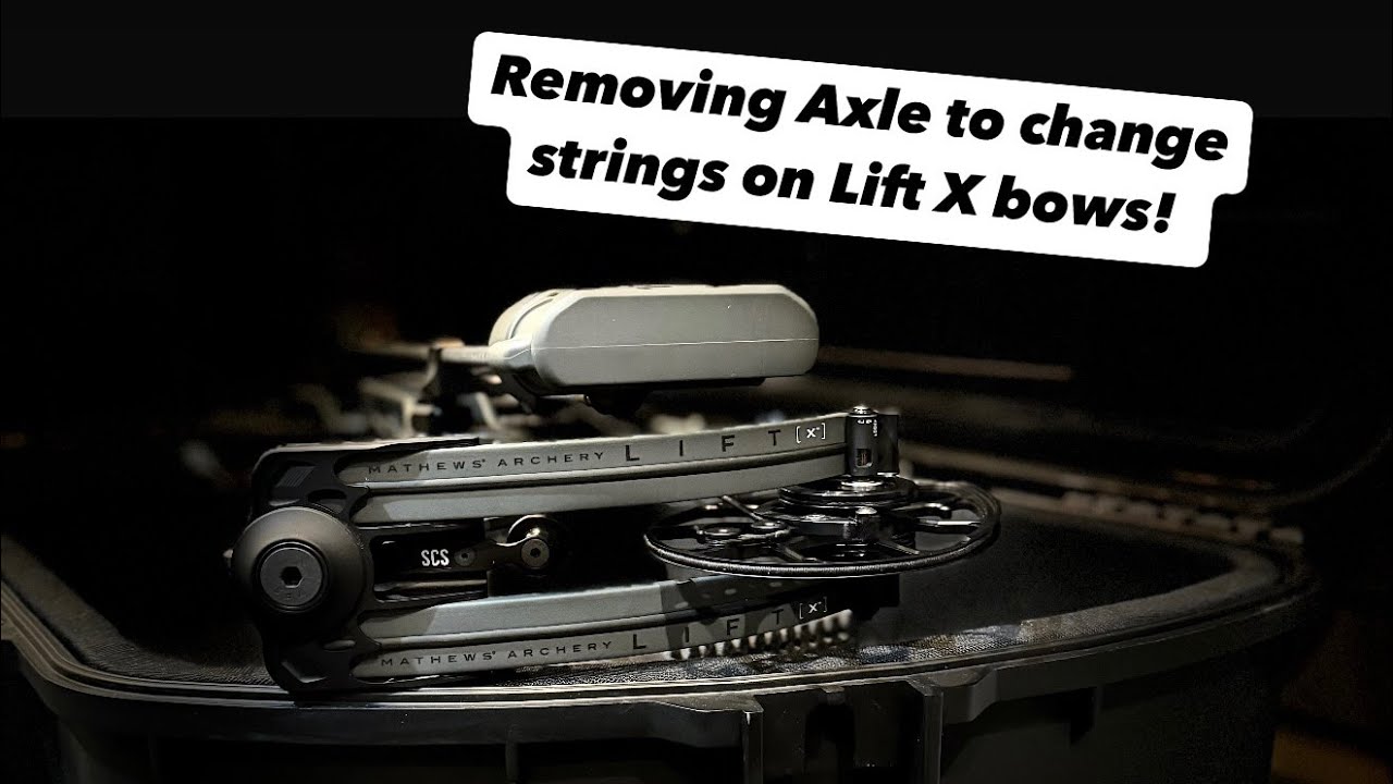 How To Remove Axle on Mathews Lift X Bows