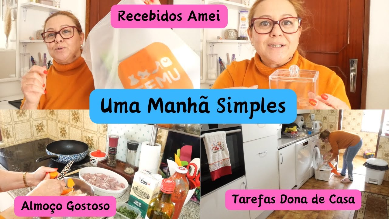 VLOG// MANHA SIMPLES// PREPARANDO ALMOÇO //COMPRINHAS  DA TEMO//ELISABETE NOGUEIRA