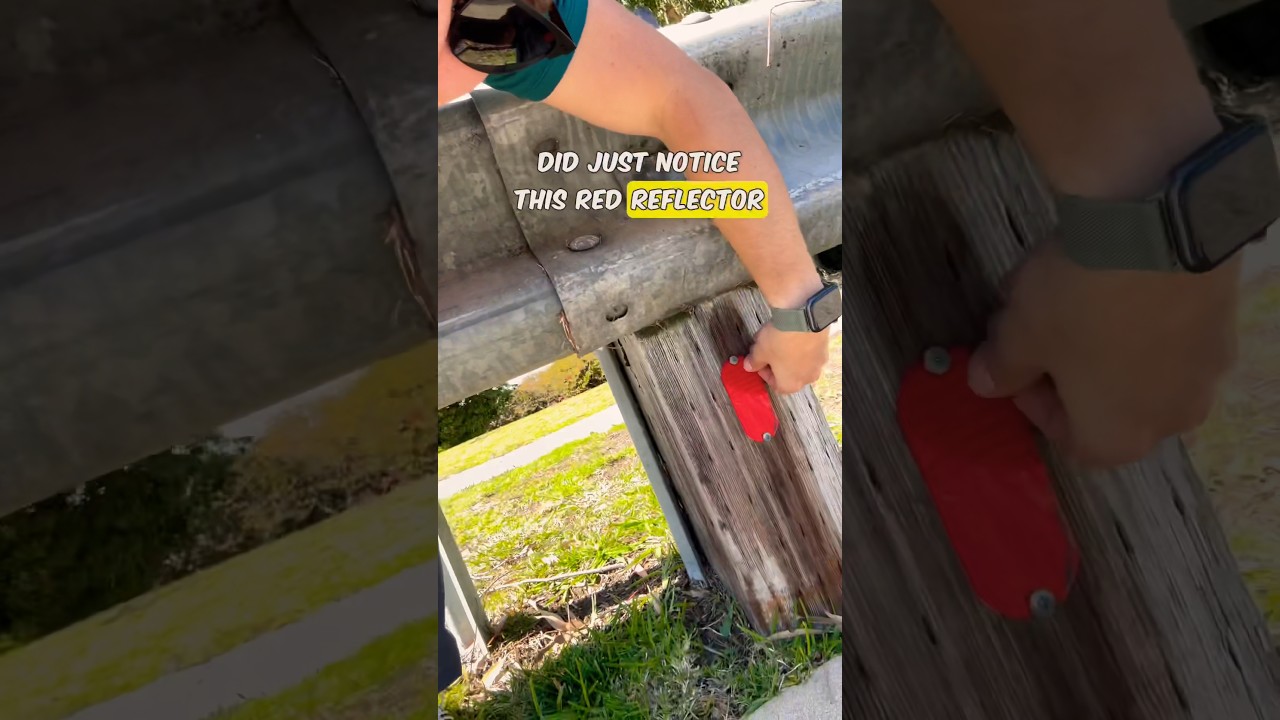 Would you be able to find this guardrail geocache without being seen? 🫣