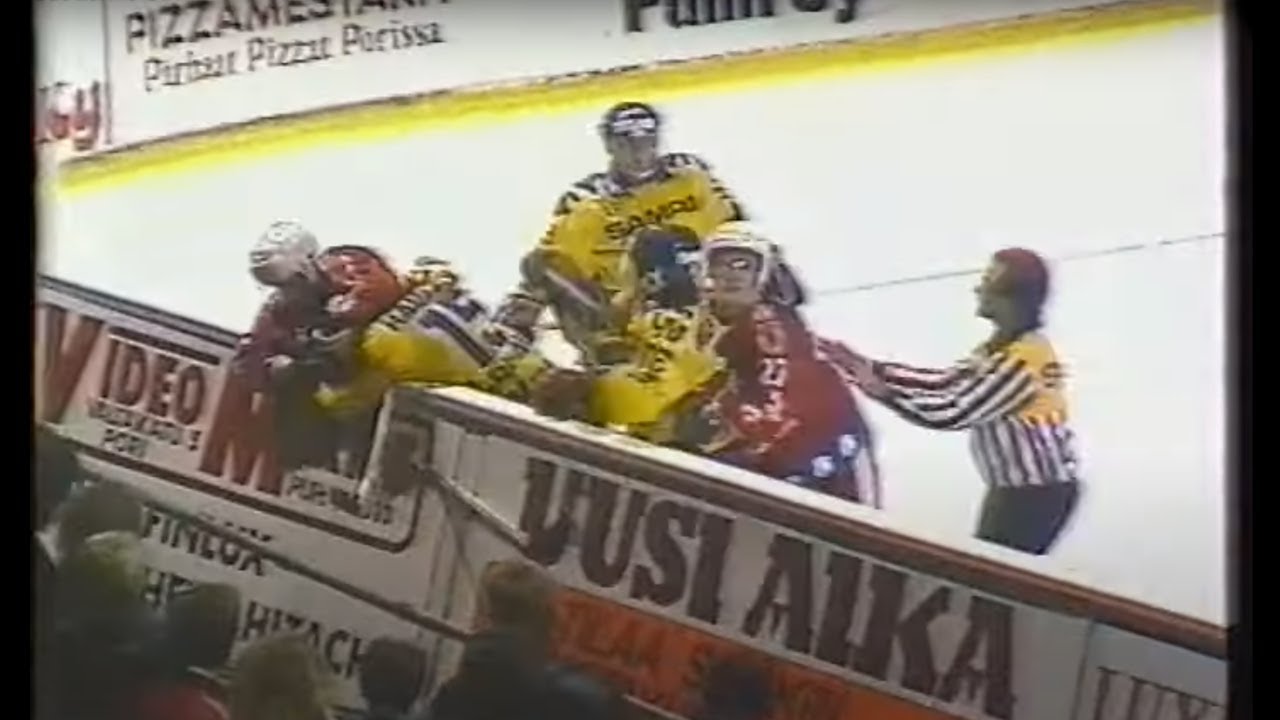Ässät-Lukko 31.10. 1987 - (lähes) kokonainen ottelu