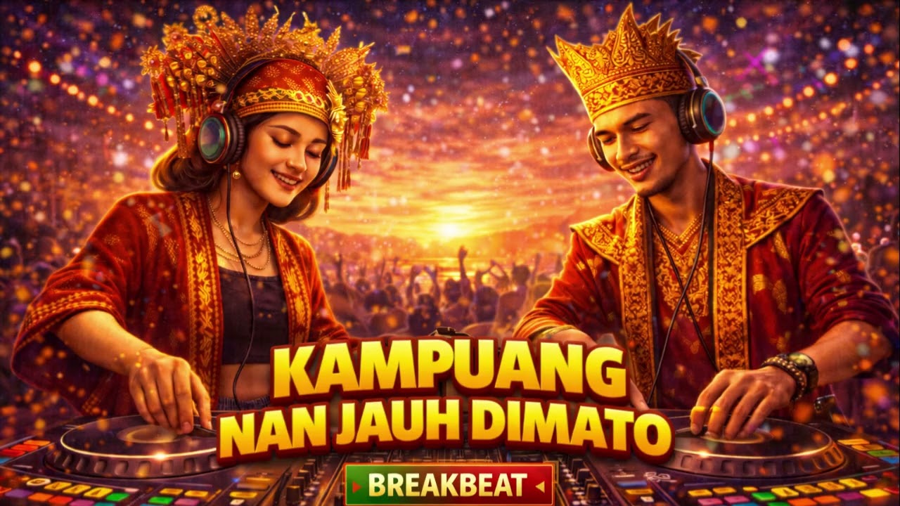 KAMPUANG NAN JAUH DI MATO - (Breakbeat Remix) Minang Pride 2026! Bass-nya Gler Banget!! 🔊🔥