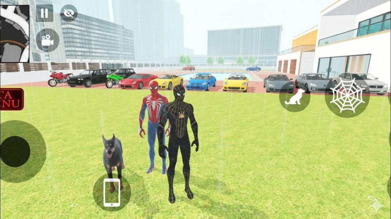 Black Spider-Man and Rider Spider-Man donon Milkar new bike kharida aur bike per Ghuma