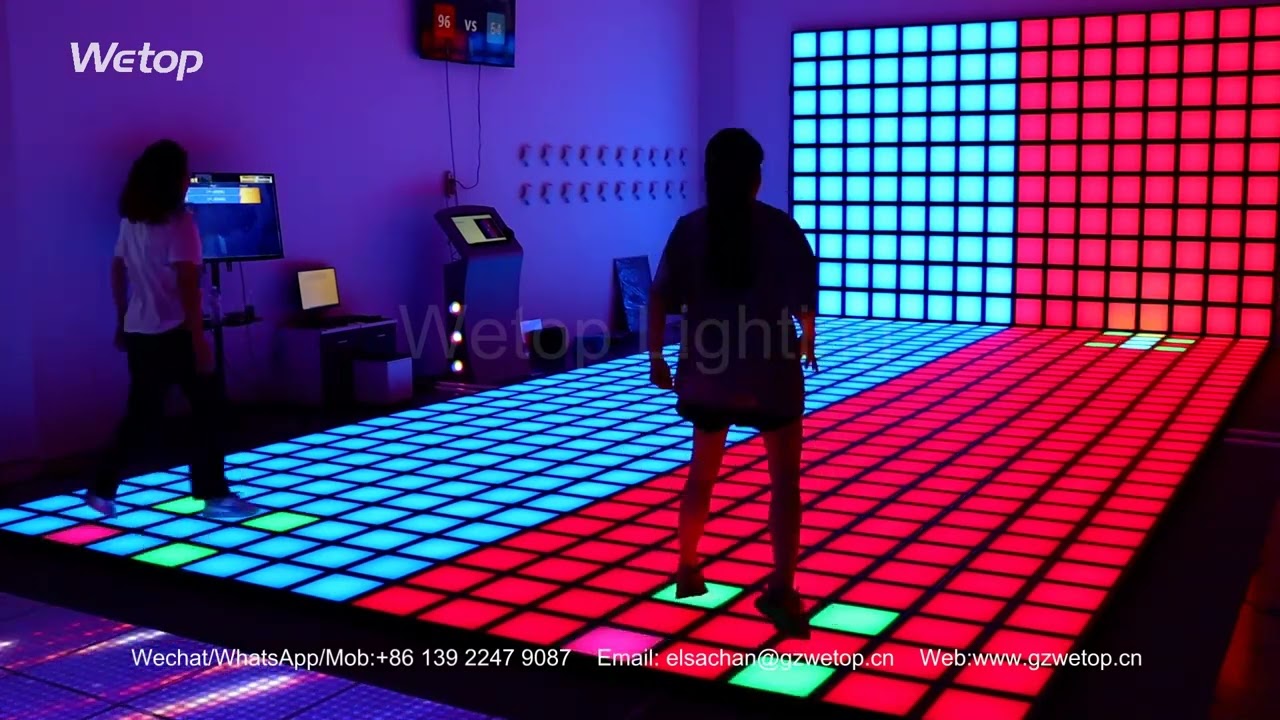 New active interactive led floor game,do you like it?