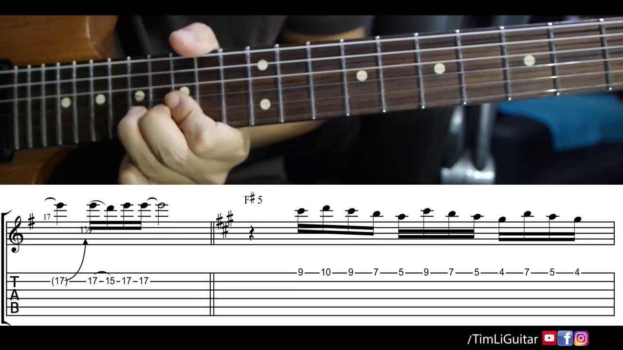 TimLiGuitar 和田光司 Butterfly (數碼暴龍)Solo Cover with Tab