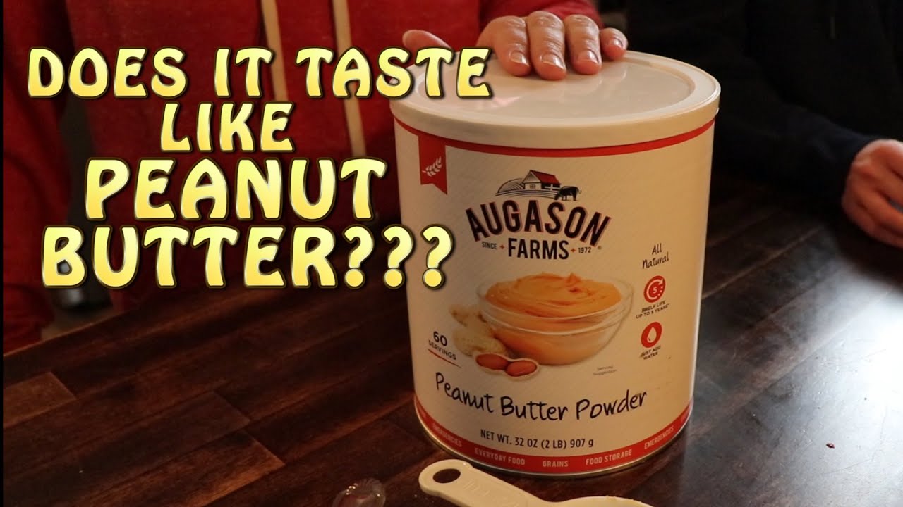 Peanut Butter Powder ~ Good For Your Prepper Pantry?? (Augason Farms)