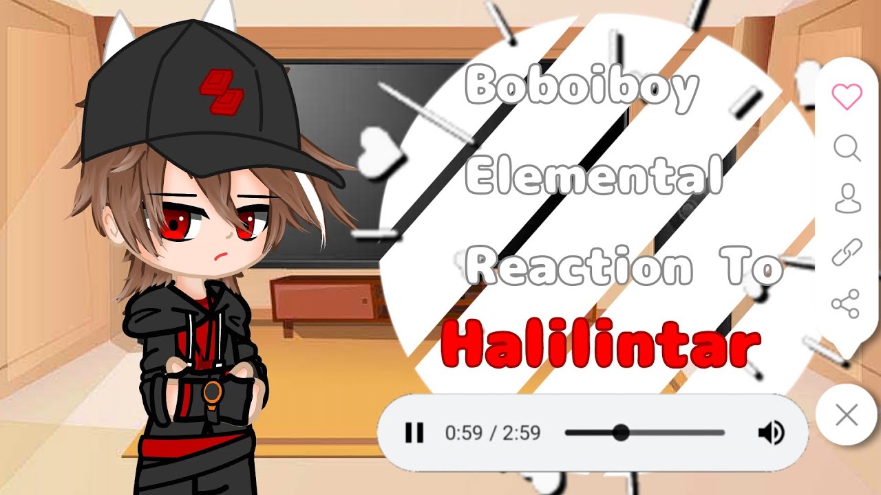 Boboiboy Elemental Reaction To Halilintar || [Part 1/?] || Btw, upload ulang hehe😅🙏