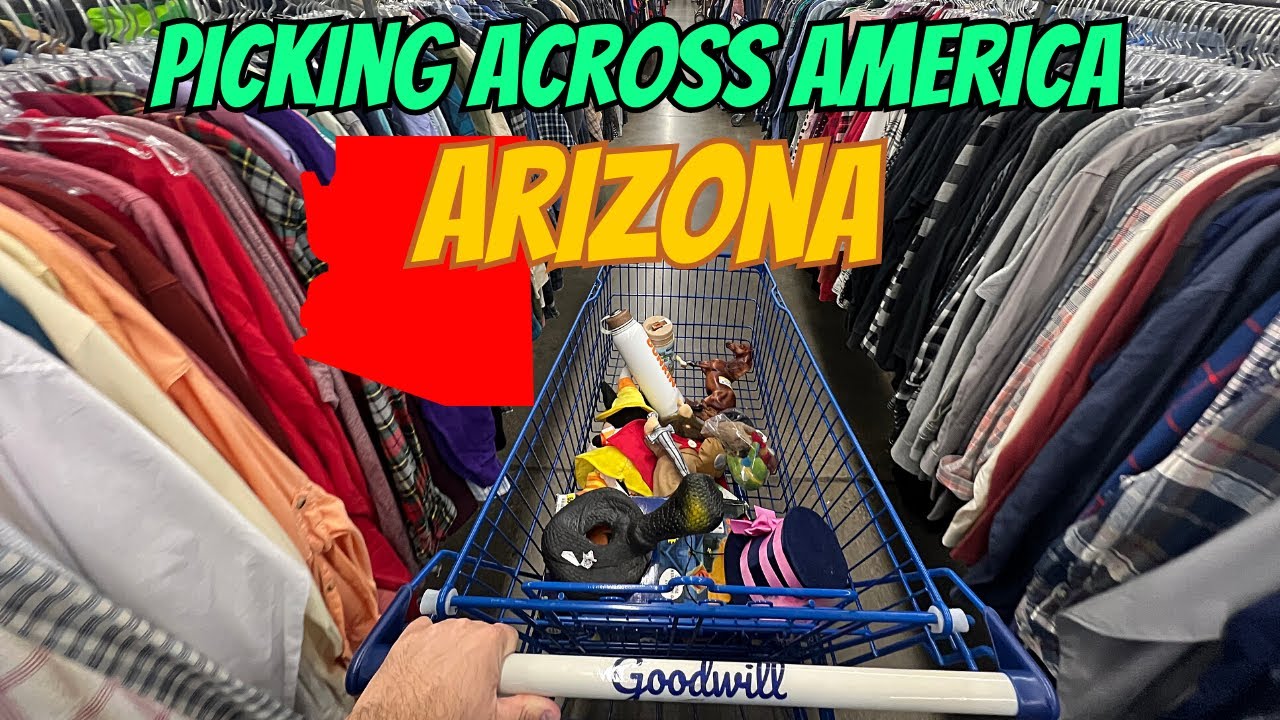 Loading up on Valuable Vintage Finds at Arizona Thrift Stores!