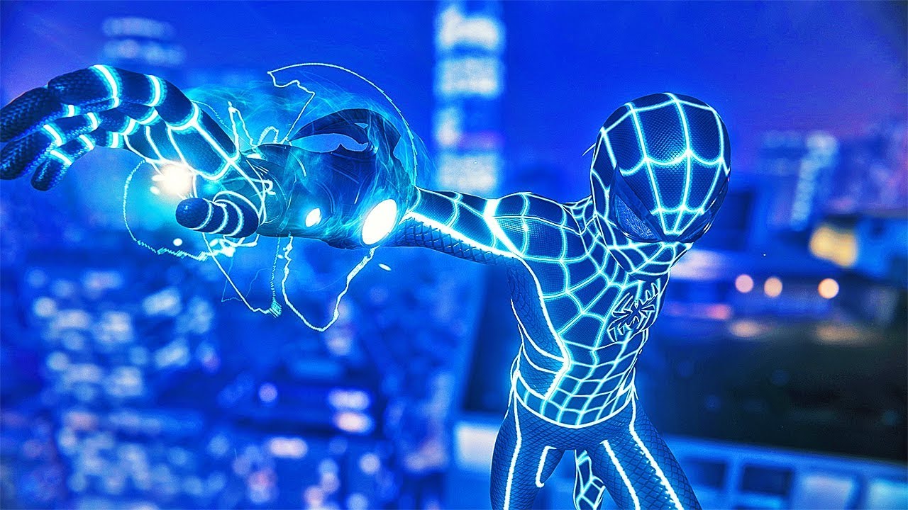 PS4 Spider-man Fear Itself Suit Showcase (Free Roam Gameplay)