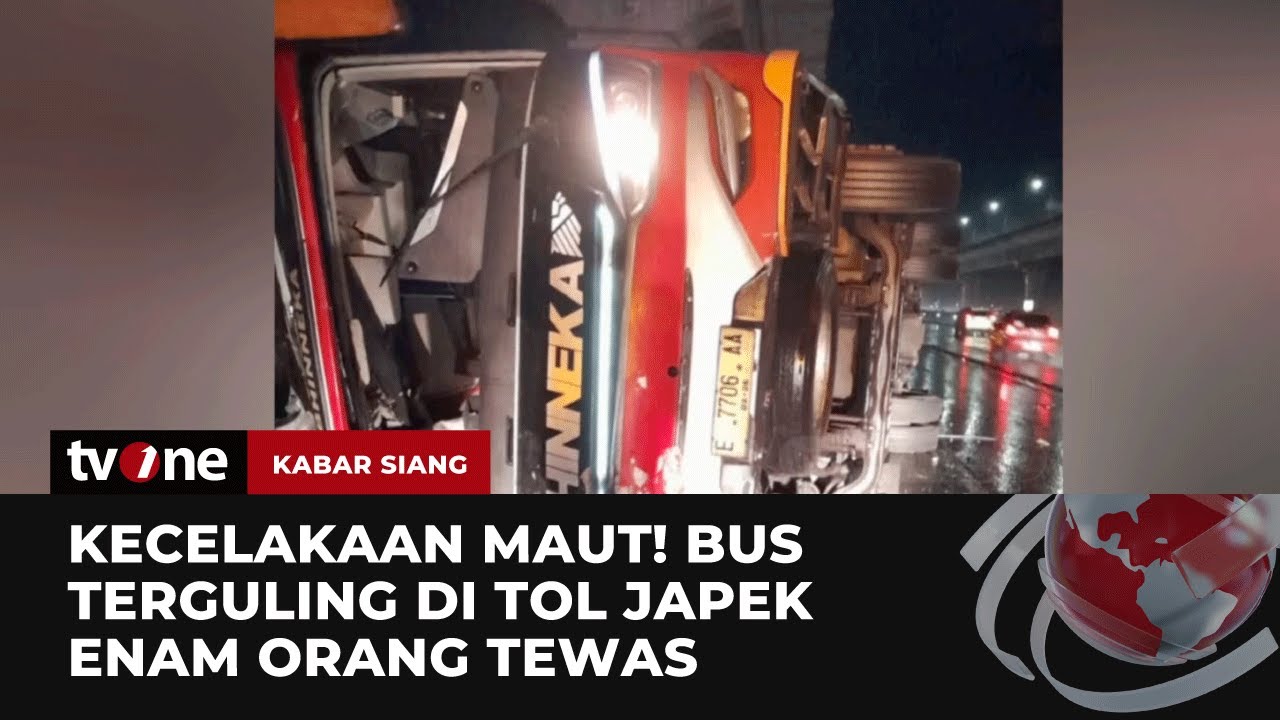 Kecelakaan Maut BUS PO Bhinneka, 6 Tewas | Kabar Siang tvOne