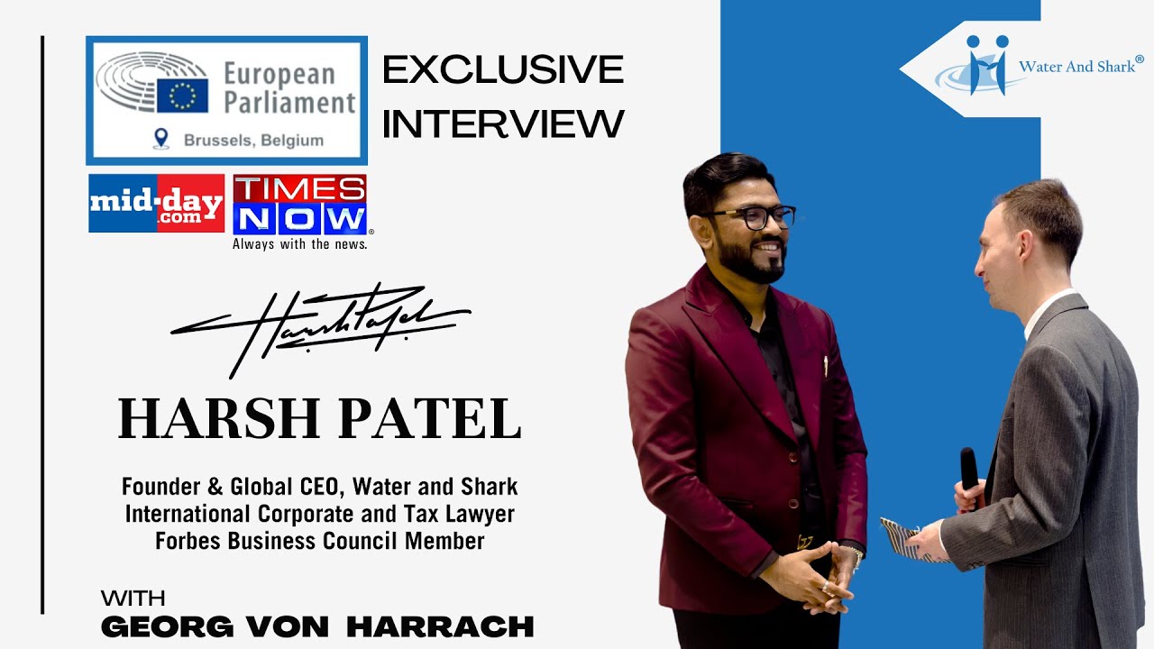 Explore Opportunities For EU Companies In Indian Market | Harsh Patel |European Parliament Interview