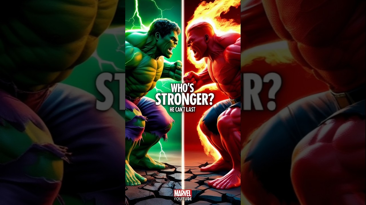Зелёный Халк против Красного Халка &mdash; кто сильнее? 4 категории решают всё.