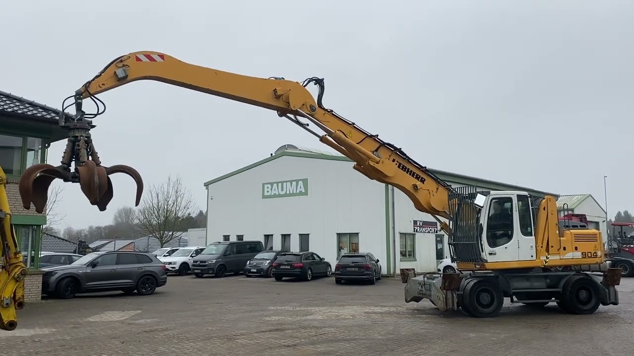 BAUMA GMBH Liebherr A904C s/n 31993 testrun