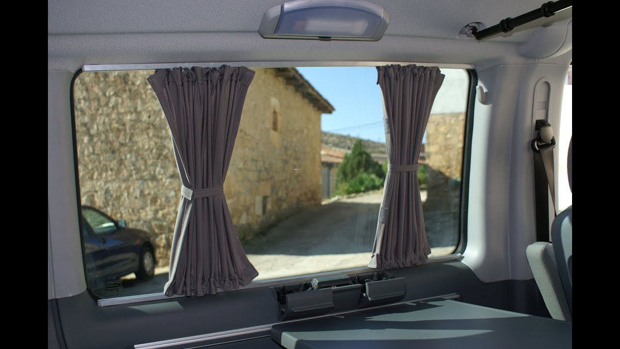 Cortinas interiores para furgonetas furgos furgo camper www.camper-land.eu