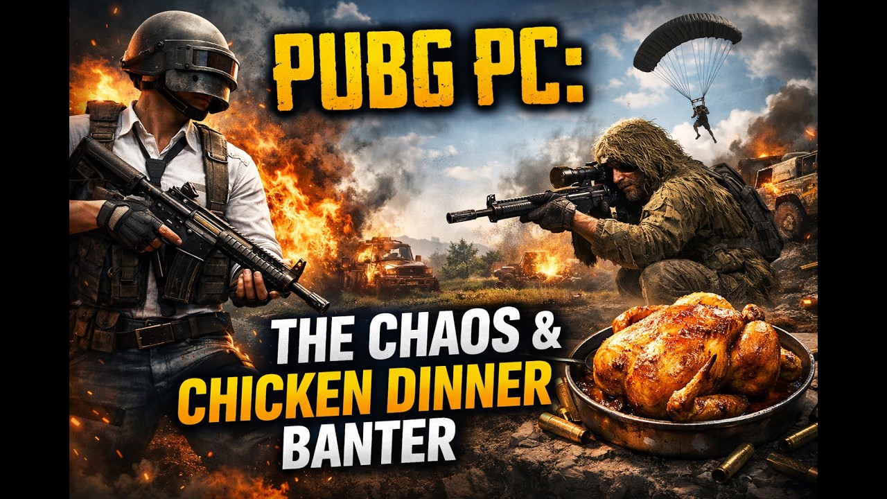 PUBG PC: The Chaos & Chicken Dinner Banter