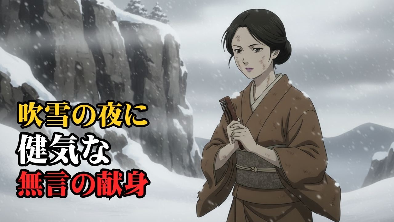 『無言の許し』傲慢の代償と悔悟の涙――雪深い里にて。